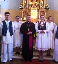 Biskup šaško predvodio proslavu 60-te obljetnice posvete crkve u Barilovićkom Leskovcu